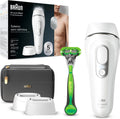 Braun IPL Silk Expert Pro 5 Ontharingsapparaat Voor Mannen, Nieuwste Generatie IPL Laserontharing, Alternatief Voor Laserontharing, Gillette Scheermes, Cadeau Voor Mannen, PL5145, Wit/Zilver(PL5145, Wit/Zilver)