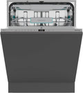 Hisense HV16B, geïntegreerde vaatwasser, klasse B, 16 couverts, 40 dB, 8 programma's, touch-bediening, snelle reiniging, automatisch openen van de deur, resterende tijd, 9,5 l