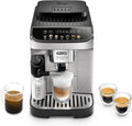 De'Longhi Magnifica Evo ECAM292.81.SB, Volautomatische Espressomachime met Automatische Melkopschuimer, Keuze Tussen 7 koffierecepten, o.a. Cappuccino, Espresso, etc. Zilver/Zwart