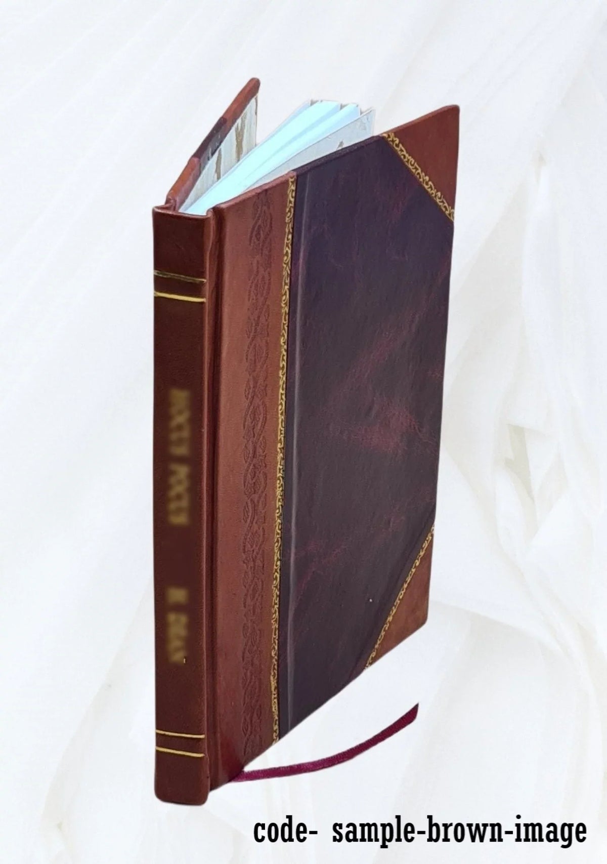 Statistica delle strade nazionali 1855 [Leather Bound]