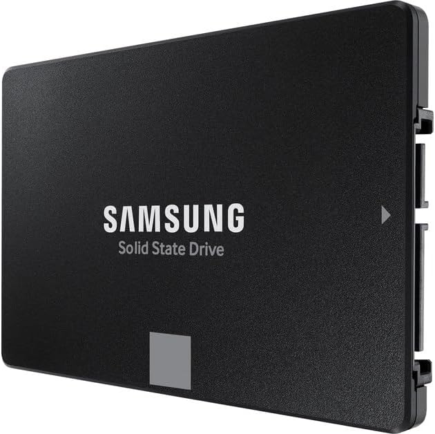 Samsung 870 EVO SATA III 2,5" SSD, 4TB, 560MB/s lezen, 530MB/s schrijven, interne SSD, harde schijf voor snelle gegevensoverdracht, MZ-77E4T0B/EU(250GB)