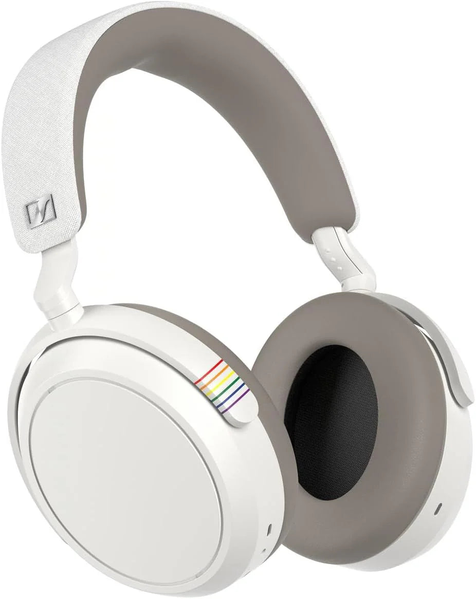 Sennheiser 509266 MOMENTUM 4 draadloze hoofdtelefoon - Bluetooth headset voor kristalheldere gesprekken met Adaptive Noise Cancellation, 60 uur accuduur, instelbaar geluid - zwart(Pride/Afzonderlijk stuk)