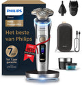 Philips Shaver i9000 Prestige Ultra, Nat  Droog Elektrisch Scheerapparaat, Skin IQ Pro, Triple Lift  Cut-systeem, roterende NanoTech DualPrecision-mesjes, 5 scheerinstellingen, Model XP9404/38