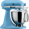 KitchenAid Keukenmachine - Artisan - Keukenrobot met 5 accessoires en 2 kommen uit roestvrij staal - 4,8 L en 3 L - Kantelbare kop - 300 W - Roze(4,8 Liter/Vintage blauw)