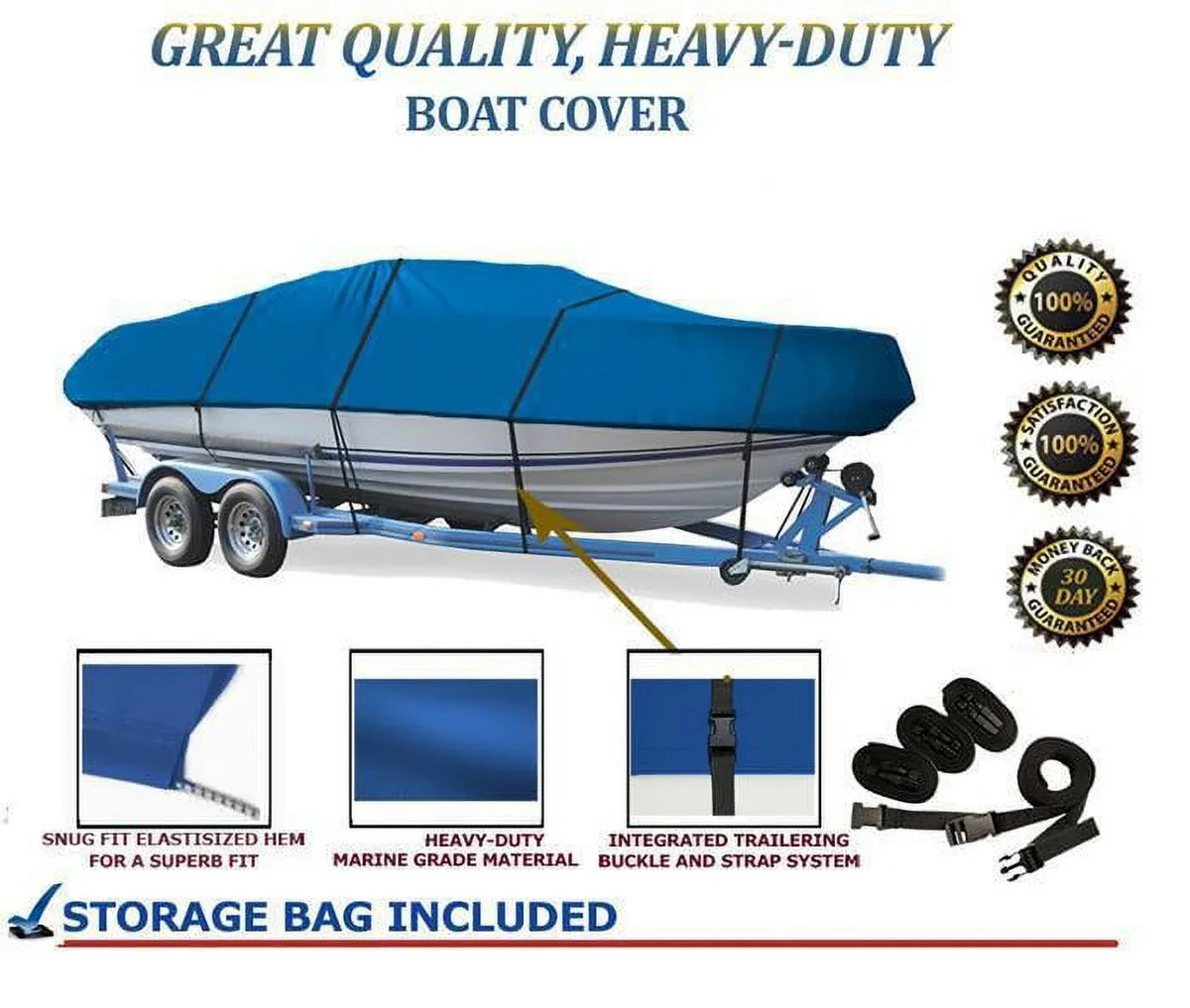 BLUE, top-notch superior ship wrap suitable for MAXUM 2000 SRB I/O 1994-1995