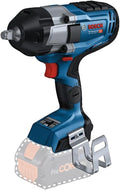 Bosch Professional BITURBO accuslagmoeraanzetter GDS 18V-1000 C (aanhaalmoment 1.000 Nm, losbreekmoment 1.600 Nm, zonder accu's en oplader, inclusief connectiveitsmodule, in L-BOXX 136)(solo/in een doos)