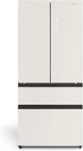CREATE FRIDGE STUDIO COMBI PRO FLEX 401 / koelkast in Italiaanse stijl 401L gebroken wit / 60 x 63,8 x 190,9 cm / No Frost, Space Pro en Care +, vakantiemodus, Touch Electronic, 158 W(Gebroken wit/Frans DOOR PRO 509L)