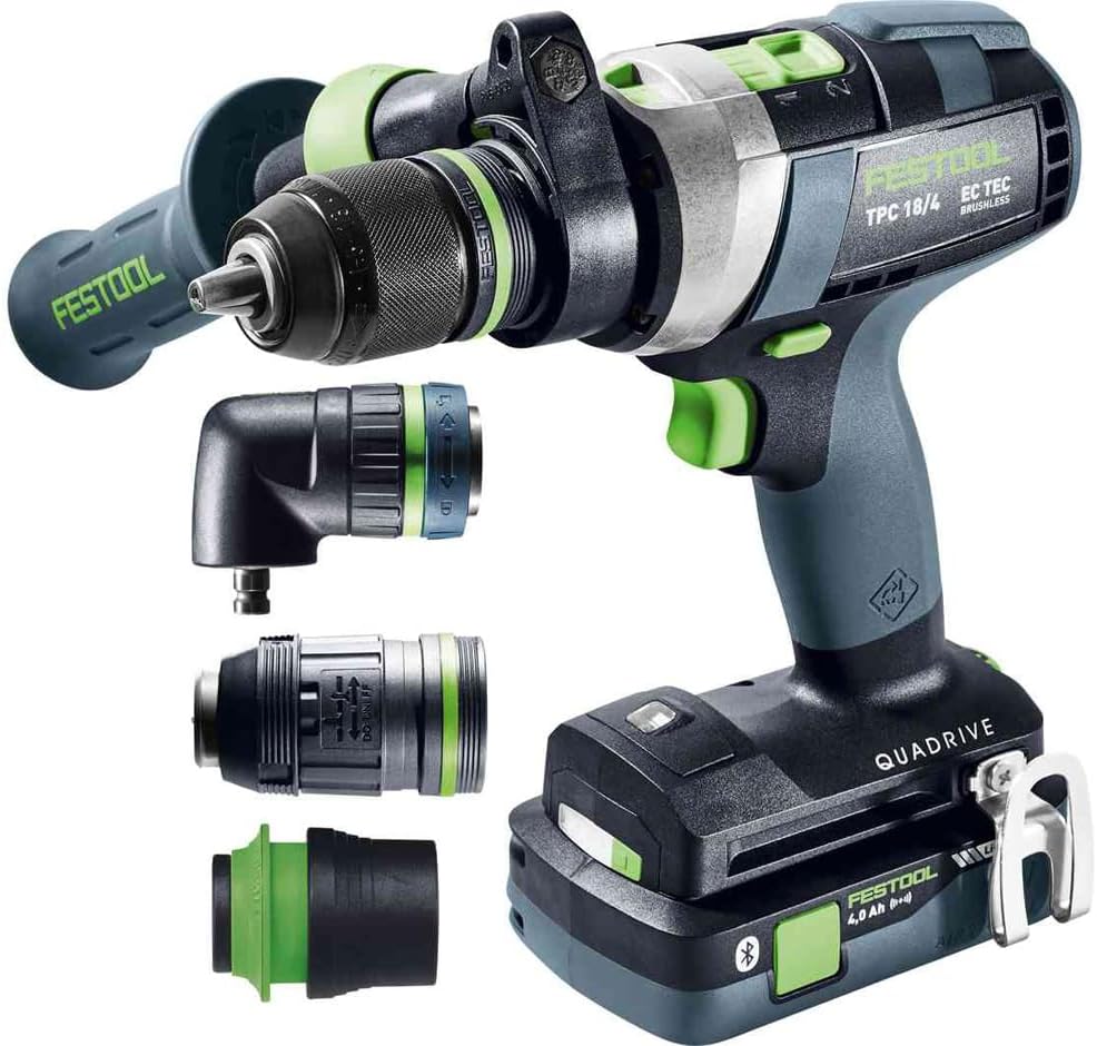 Accu-slagboorschroevendraaier TPC 18/4 I-Basic QUADRIVE, Festool(Tpc 18/4 5,0/4,0 I-set/XL)
