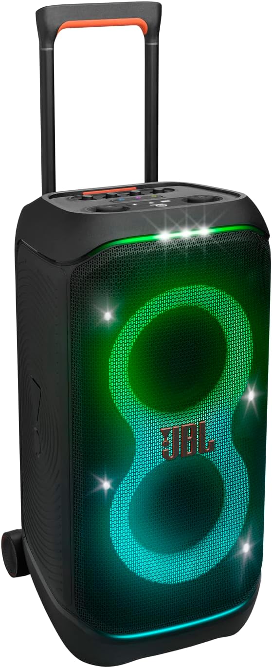JBL PARTYBOX Stage 320 - Draagbare Party Speaker met Wielen (zwart)