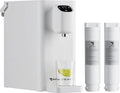 RO Warmwaterdispenser, 2,4 l watertank, zelfreiniging, 5 temperatuurniveaus, 3 s verwarming, 4-traps filter, intelligente veiligheidsfuncties
