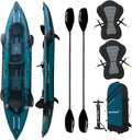 Kayak Opblaasbare Wattsup COD 2-zits – 410 x 85 cm (13'4 inch x 33 inch) – PVC gelamineerd + Dropstitch – compleet pakket – max. 220 kg