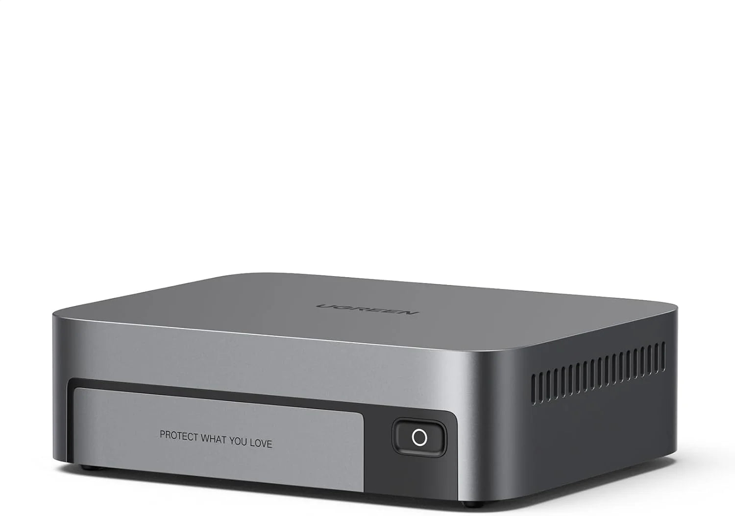 UGREEN NASync DXP480T Plus 4-bay All-Flash SSD NAS, Intel i5 1235u 10-core CPU, 8 GB DDR5 RAM, 128 GB SSD, 10 GbE-poort, Wi-Fi 6, 4 M.2 NVMe-aansluitingen, 8K HDMI, 2 TBT4 (schijfloos)