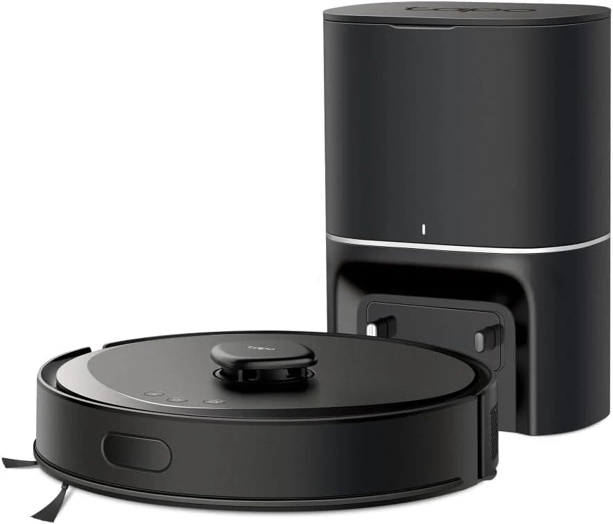 Tapo RV30 Max Plus Robotstofzuiger met kartering 5300Pa, automatische stof-leegloop 3L, dubbele navigatie LiDAR + IMU, tapijtvermijding, app  Alexa  Google besturing