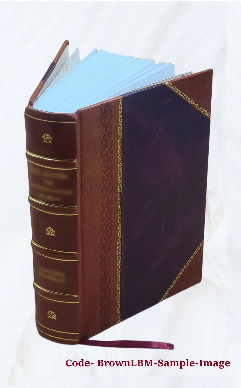 Volume v.9-10 1791 [Leather Bound]. Storia della marca trivigiana e veronese, di Giambatista Verci ..