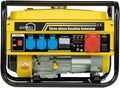 Stroomgenerator met benzine, stroomgenerator met accessoires, noodstroomaggregaat stil, 2/5 stopcontacten, 3 x 230 V, 1 x 400 V, 1 x 12 V, 7 pk stroomgenerator (5 stopcontacten (2500W WS2500))(5 stopcontacten (3000 W YFG3500))
