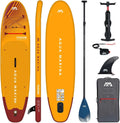 Aqua Marina Aquamarina Fusion Opblaasbaar SUP-board, stand-up paddle, complete verpakking van 330 x 81 x 15 cm, met carbon peddel