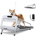 Slimme rustige hondenriem verstelbare snelheid veilig voor kleine middelgrote honden huisdier training thuis beweging fitness(Zwart Wit + Staal)