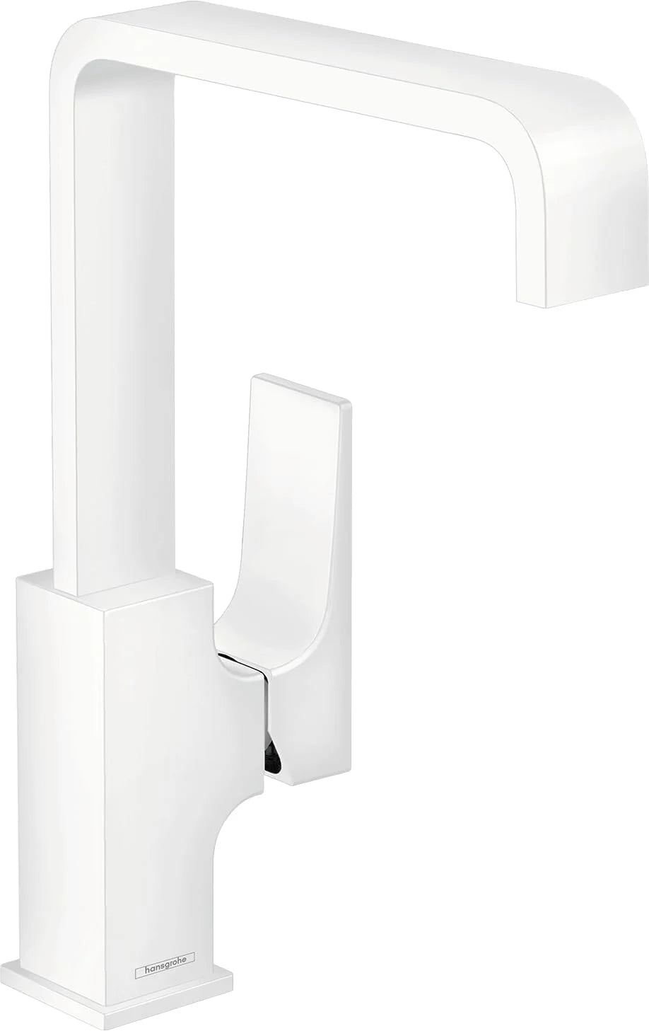 hansgrohe Metropol ééngreeps wastafelmengkraan 110 met Push-Open afvoer mat wit, 32507700(mat wit/ComfortZone 230mm/met push-open waste)
