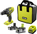 Ryobi R18PD3-242S Accu-slagboorschroevendraaier, 2 x accu 2,0 + 4,0 Ah, 18 V, slagboorfunctie, met oplader, verlichting