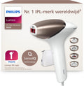 Philips Lumea IPL-ontharingapparaat 8000-serie - ontharingsapparaat met SenseIQ-technologie, 4 opzetstukken lichaam, gezicht, bikinilijn en oksels, voor gebruik met snoer (model BRI948/00)