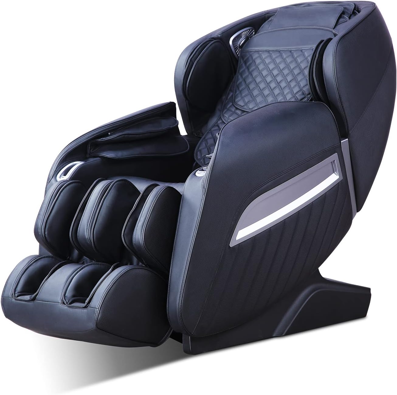 Massagestoel Shiatsu Zero-Gravity ligstoel, elektrische warmtefunctie, bionische massagetechnieken, USB, Bluetooth, relaxstoel thuis en kantoor