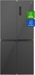 CHiQ FBM351NEI42, Koel-vriescombinatie, 356 Liter(260 + 96 L), No Frost, Stil 35dB, Inverter Compressor, Digitaal LED Display, 12 Jaar Garantie op Compressor, RVS(415 L)